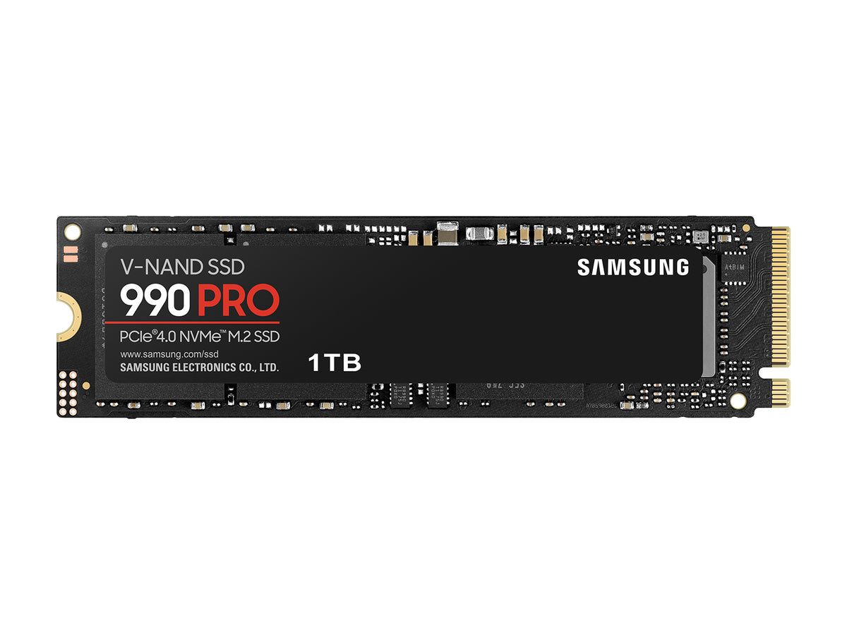 SAMSUNG 990 PRO 1 TB M.2 PCI Express 4.0 NVMe V-NAND MLC (MZ-V9P1T0B/AM) - Cartouches Certifiees