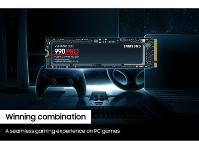 SAMSUNG 990 PRO 1 TB M.2 PCI Express 4.0 NVMe V-NAND MLC (MZ-V9P1T0B/AM) - Cartouches Certifiees