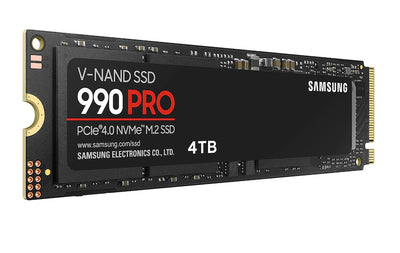 SAMSUNG 990 PRO 4 TB M.2 PCI Express 4.0 NVMe V-NAND TLC (MZ-V9P4T0B/AM) - Cartouches Certifiees