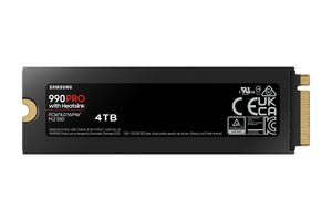 SAMSUNG 990 Pro 4 TB M.2 PCI Express 4.0 NVMe V-NAND TLC (MZ-V9P4T0CW) - Cartouches Certifiees