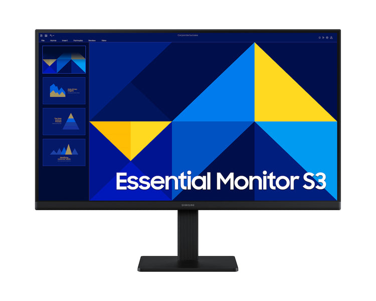 SAMSUNG computer monitor 61 cm (24") 1920 x 1080 pixels Full HD LED Black (LS24D300GANXZA) - Cartouches Certifiees