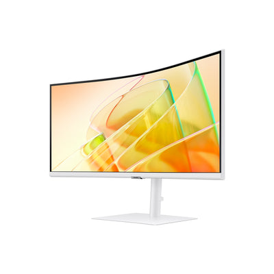 SAMSUNG computer monitor 86,4 cm (34") 3440 x 1440 pixels 4K Ultra HD LED White (LS34C650TANXGO) - Cartouches Certifiees