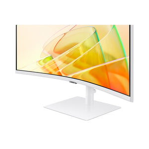 SAMSUNG computer monitor 86,4 cm (34") 3440 x 1440 pixels 4K Ultra HD LED White (LS34C650TANXGO) - Cartouches Certifiees
