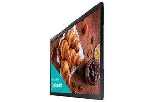 SAMSUNG DISPLAY Samsung QB24C signage display Digital signage flat panel 61 cm (24") LED Wi-Fi 250 cd/m² Full HD Black Built-in processor Tizen 16/7 (LH24QBCEBGCXZA) - Cartouches Certifiees