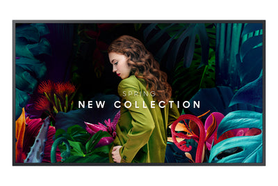 SAMSUNG DISPLAY Samsung QB43C-N Digital signage flat panel 109,2 cm (43") LED 350 cd/m² 4K Ultra HD Black Built-in processor Tizen 7.0 16/7 (LH43QBCNBGCXZC) - Cartouches Certifiees