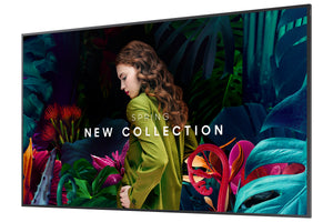 SAMSUNG DISPLAY Samsung QB55C-N signage display Digital signage flat panel 139,7 cm (55") LED 350 cd/m² 4K Ultra HD Black Built-in processor Tizen 7.0 16/7 (LH55QBCNBGCXGO) - Cartouches Certifiees