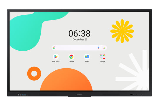 SAMSUNG DISPLAY Samsung WA65F interactive whiteboard 165,1 cm (65") 3840 x 2160 pixels Écran tactile Noir (LH65WAFWLGCXZC)