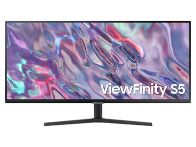 SAMSUNG ELECTRONICS Samsung computer monitor 86,4 cm (34") 3440 x 1440 pixels UltraWide Quad HD LED Black (LS34C504GANXZA) - Cartouches Certifiees