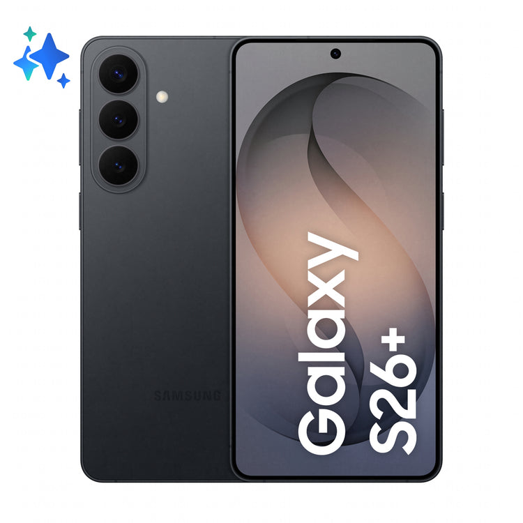 SAMSUNG Galaxy S26+ 17 cm (6.7") Dual SIM Android 16.0 5G USB Type-C 12 GB 512 GB 4900 mAh Black (SM-S947WZKEXAC) - Cartouches Certifiees