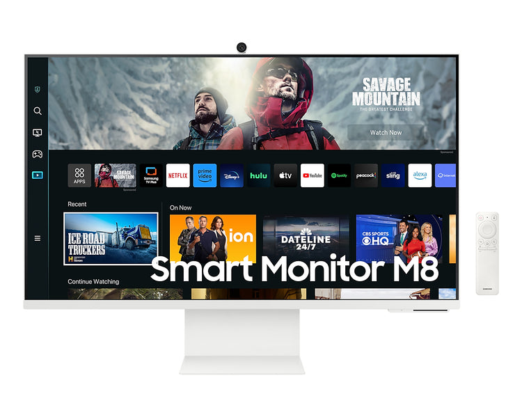 SAMSUNG M8 M80C computer monitor 68,6 cm (27") 3840 x 2160 pixels 4K Ultra HD White (LS34C50DGANXZA) - Cartouches Certifiees