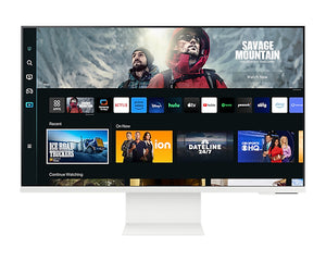 SAMSUNG M8 M80C computer monitor 68,6 cm (27") 3840 x 2160 pixels 4K Ultra HD White (LS34C50DGANXZA) - Cartouches Certifiees