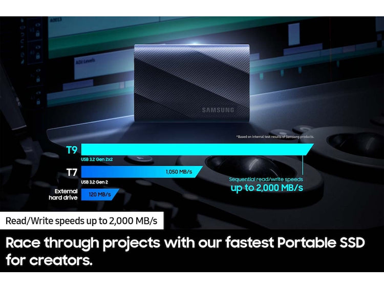 SAMSUNG MU-PG4T0B 4 TB USB Type-C 3.2 Gen 1 (3.1 Gen 1) Black (MU-PG4T0B/AM) - Cartouches Certifiees
