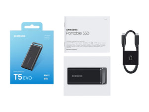 SAMSUNG MU-PH4T0S 4 TB USB Type-C 3.2 Gen 1 (3.1 Gen 1) Black (MU-PH4T0S/AM) - Cartouches Certifiees