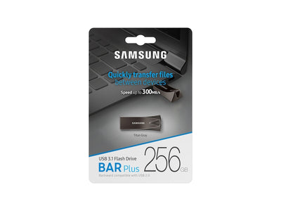 SAMSUNG MUF-256BE4 USB flash drive 256 GB USB Type-A 3.2 Gen 1 (3.1 Gen 1) Grey (MUF-256BE4/AM) - Cartouches Certifiees