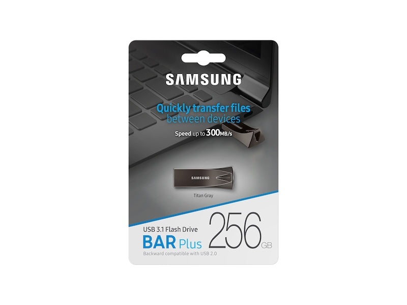 SAMSUNG MUF-256BE4 USB flash drive 256 GB USB Type-A 3.2 Gen 1 (3.1 Gen 1) Grey (MUF-256BE4/AM) - Cartouches Certifiees