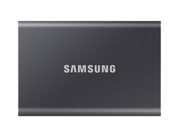 SAMSUNG T7 2 TB USB Type-C 3.2 Gen 2 (3.1 Gen 2) Titanium (MU-PC2T0T/AM) - Cartouches Certifiees