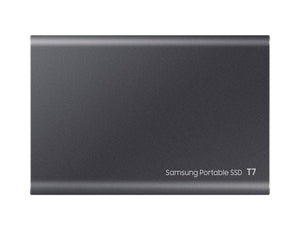 SAMSUNG T7 2 TB USB Type-C 3.2 Gen 2 (3.1 Gen 2) Titanium (MU-PC2T0T/AM) - Cartouches Certifiees