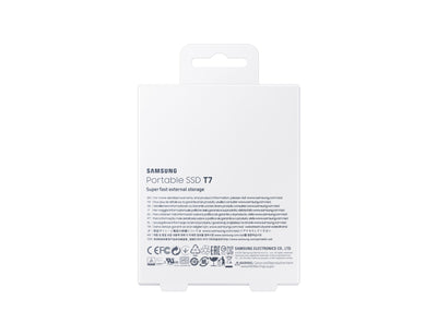 SAMSUNG T7 2 TB USB Type-C 3.2 Gen 2 (3.1 Gen 2) Titanium (MU-PC2T0T/AM) - Cartouches Certifiees