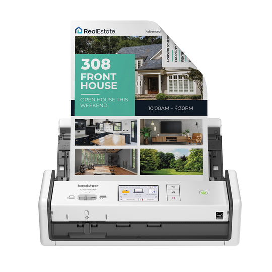 BROTHER ADS-1800W Scanner Compact Sans Fil - Écran Tactile (ADS1800W)