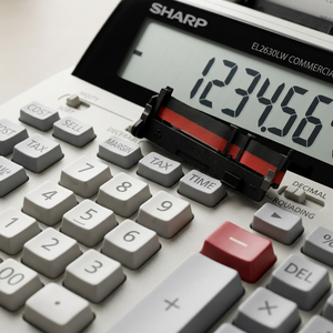 SHARP ELECTRONICS 12 Digit Commercial Printing Calculator (EL2630LW) - Cartouches Certifiees