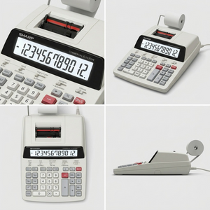 SHARP ELECTRONICS 12 Digit Commercial Printing Calculator (EL2630LW) - Cartouches Certifiees