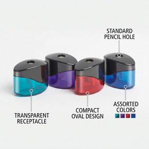 STAEDTLER Mars Limited SHARPENER OVAL MINI ASS. (511-300M-02) - Cartouches Certifiees