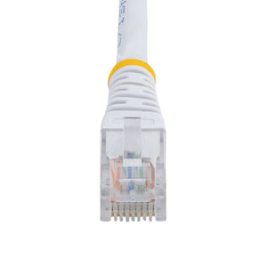 STARTECH 15 ft White Molded Category 5e (350 MHz) UTP Patch Cable networking cable 4,57 m (M45PATCH15WH) - Cartouches Certifiees
