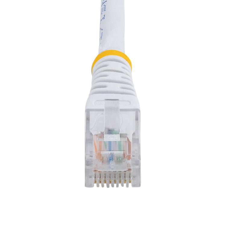 STARTECH 15 ft White Molded Category 5e (350 MHz) UTP Patch Cable networking cable 4,57 m (M45PATCH15WH) - Cartouches Certifiees