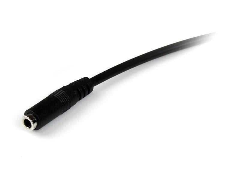 STARTECH 2m 3.5mm/3.5mm audio cable Black (MUHSMF2M) - Cartouches Certifiees