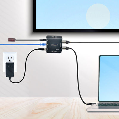 STARTECH AV extender AV transmitter & receiver Black (EXTEND-HDMI-4K40C6P1) - Cartouches Certifiees