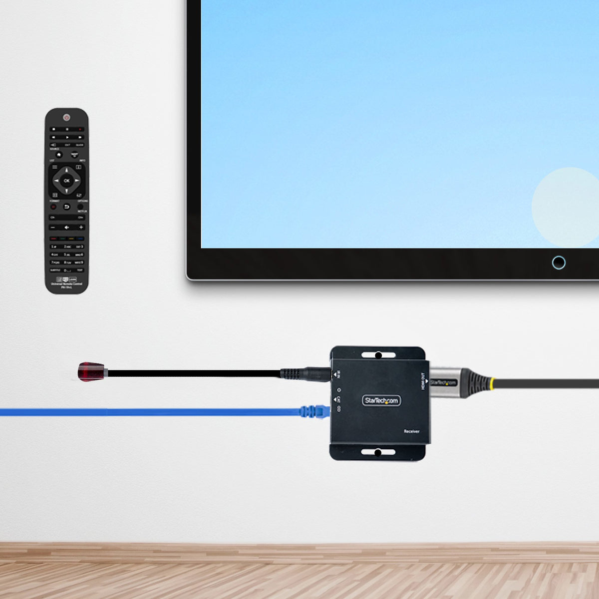 STARTECH AV extender AV transmitter & receiver Black (EXTEND-HDMI-4K40C6P1) - Cartouches Certifiees