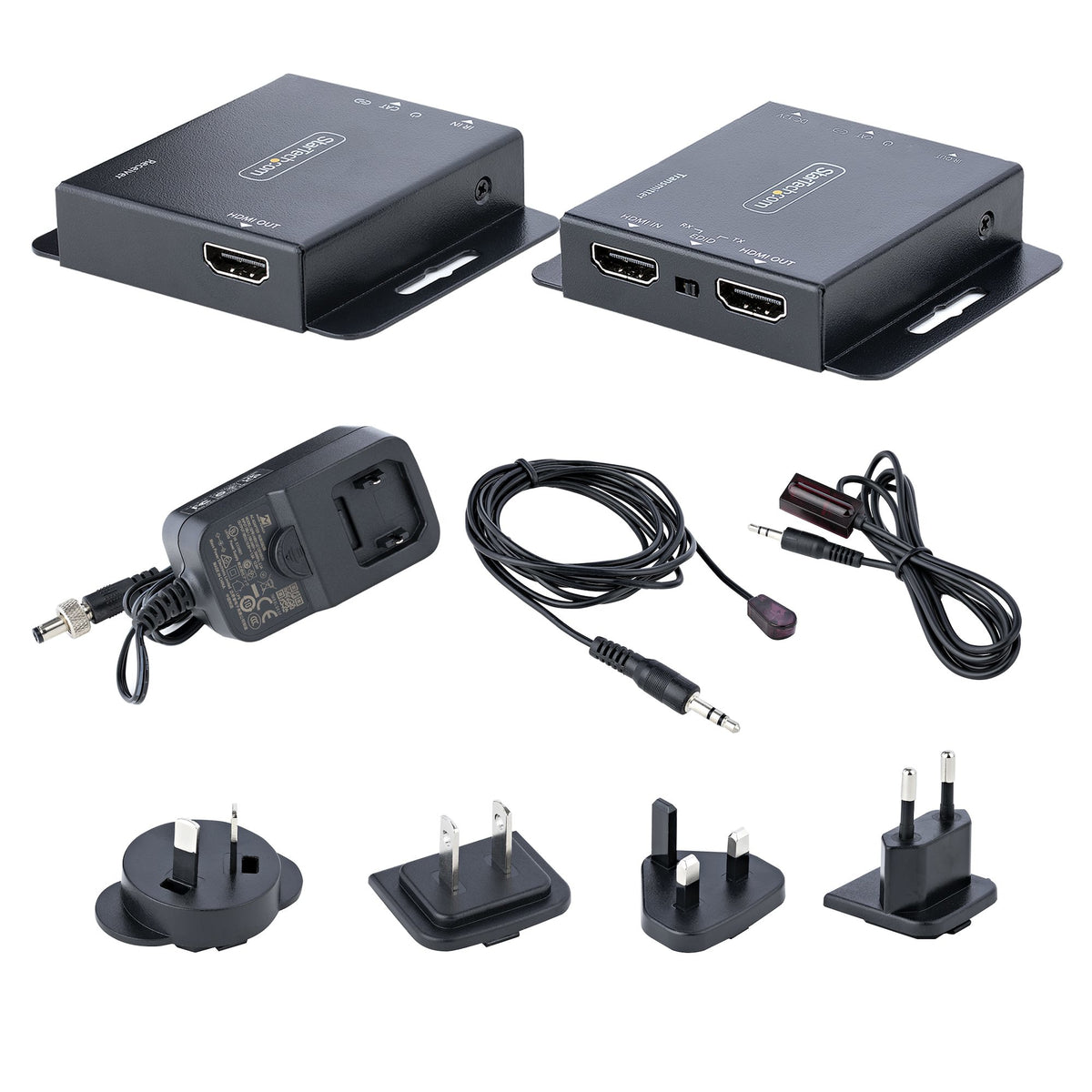 STARTECH AV extender AV transmitter & receiver Black (EXTEND-HDMI-4K40C6P1) - Cartouches Certifiees