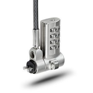 STARTECH cable lock Black, Silver 2 m (UNIVC4D-LAPTOP-LOCK) - Cartouches Certifiees