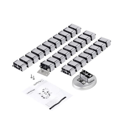 STARTECH cable organizer Desk Cable sleeve Silver 1 pc(s) (CMVBMOD) - Cartouches Certifiees