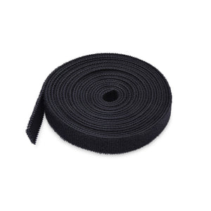 STARTECH cable organizer Universal Hook & loop cable tie Black (HKLP7505B) - Cartouches Certifiees