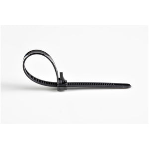 STARTECH cable tie Releasable cable tie Nylon, Plastic Black 1000 pc(s) (CBMZTRB10BK) - Cartouches Certifiees