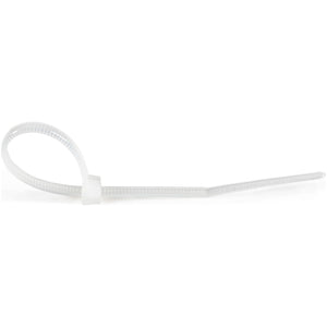 STARTECH cable tie Releasable cable tie Nylon, Plastic White 100 pc(s) (CBMZT4N) - Cartouches Certifiees