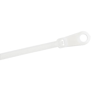 STARTECH cable tie Releasable cable tie Nylon, Plastic White 100 pc(s) (CBMZTS10N4) - Cartouches Certifiees