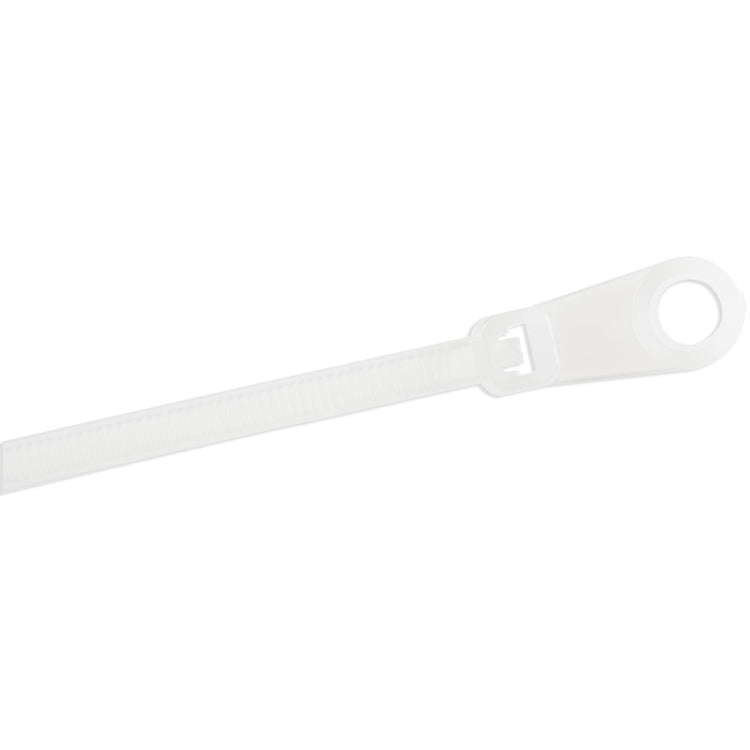 STARTECH cable tie Releasable cable tie Nylon, Plastic White 100 pc(s) (CBMZTS10N4) - Cartouches Certifiees