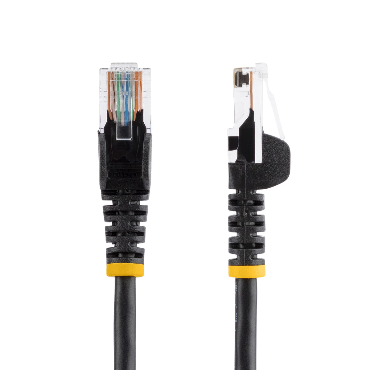 STARTECH .com 15 ft Black Snagless Category 5e (350 MHz) UTP Patch Cable networking cable 4,57 m (45PATCH15BK) - Cartouches Certifiees