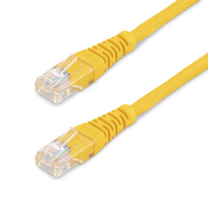 STARTECH .com 15 ft Yellow Molded Category 5e (350 MHz) UTP Patch Cable networking cable 4,57 m (M45PATCH15YL) - Cartouches Certifiees