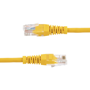 STARTECH .com 15 ft Yellow Molded Category 5e (350 MHz) UTP Patch Cable networking cable 4,57 m (M45PATCH15YL) - Cartouches Certifiees
