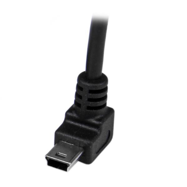 STARTECH .com 1m, Mini USB-A - Mini-B USB cable USB 2.0 USB A Mini-USB B 0,48 Gbit/s Black (USBAMB1MU) - Cartouches Certifiees