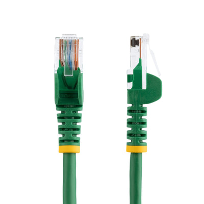 STARTECH .com 25 ft Green Snagless Category 5e (350 MHz) UTP Patch Cable networking cable 7,62 m (45PATCH25GN) - Cartouches Certifiees