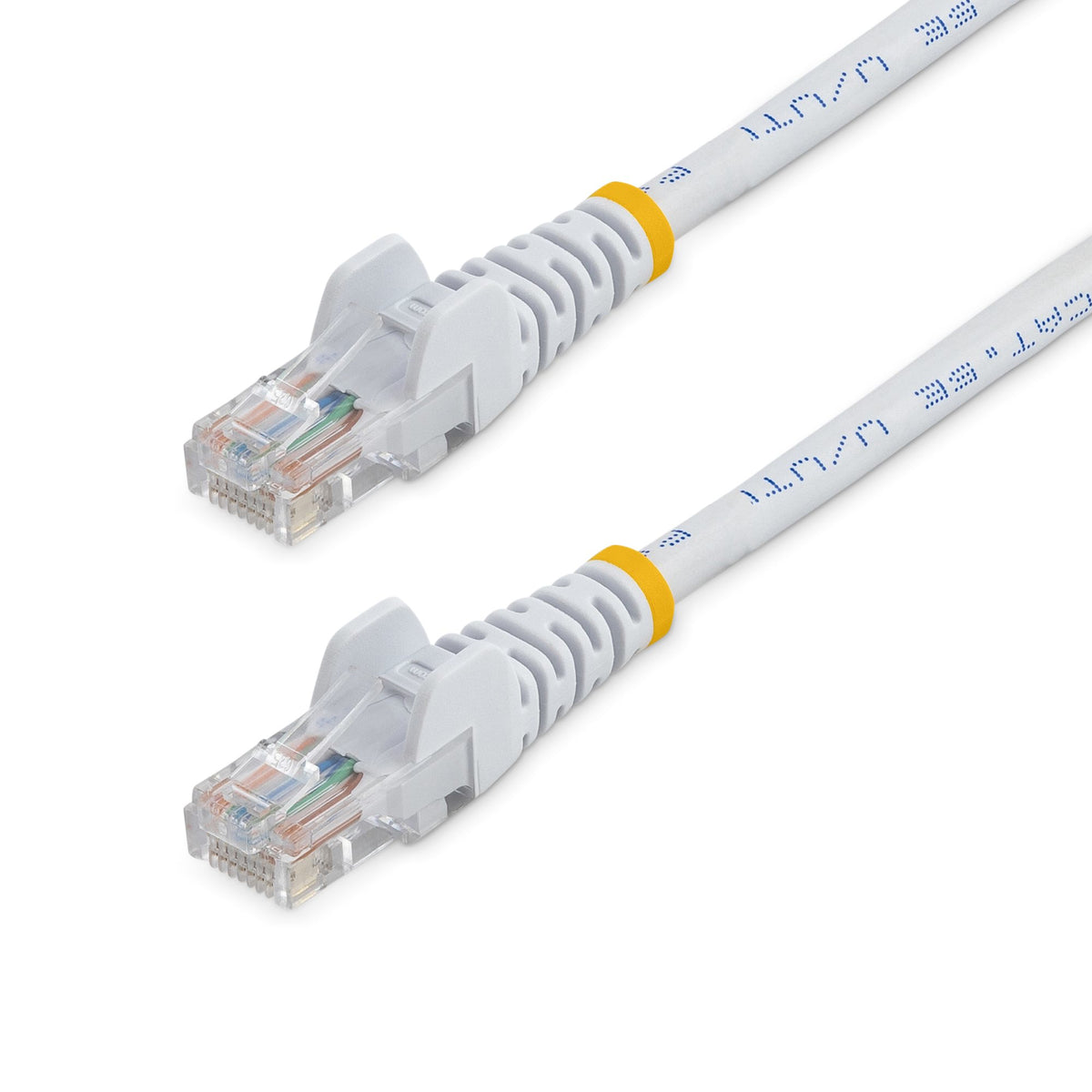 STARTECH .com 25 ft White Snagless Category 5e (350 MHz) UTP Patch Cable networking cable 7,62 m (45PATCH25WH) - Cartouches Certifiees