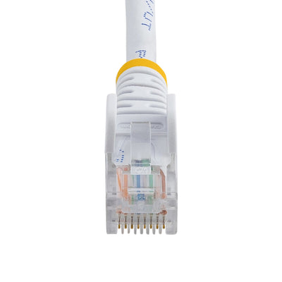 STARTECH .com 25 ft White Snagless Category 5e (350 MHz) UTP Patch Cable networking cable 7,62 m (45PATCH25WH) - Cartouches Certifiees