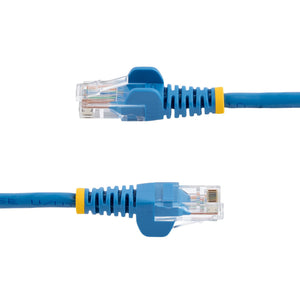STARTECH .com 50 ft Blue Snagless Category 5e (350 MHz) UTP Patch Cable networking cable 15,24 m (RJ45PATCH50) - Cartouches Certifiees