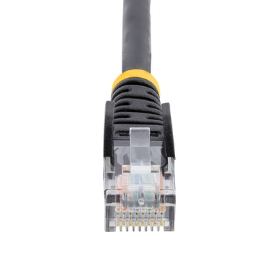 STARTECH .com 6 ft Black Snagless Category 5e (350 MHz) UTP Patch Cable networking cable 1,83 m (45PATCH6BK) - Cartouches Certifiees