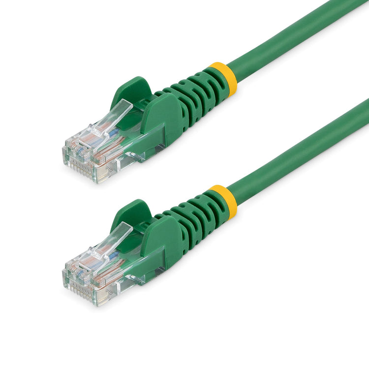 STARTECH .com 6 ft Green Snagless Category 5e (350 MHz) UTP Patch Cable networking cable 1,83 m (45PATCH6GN) - Cartouches Certifiees