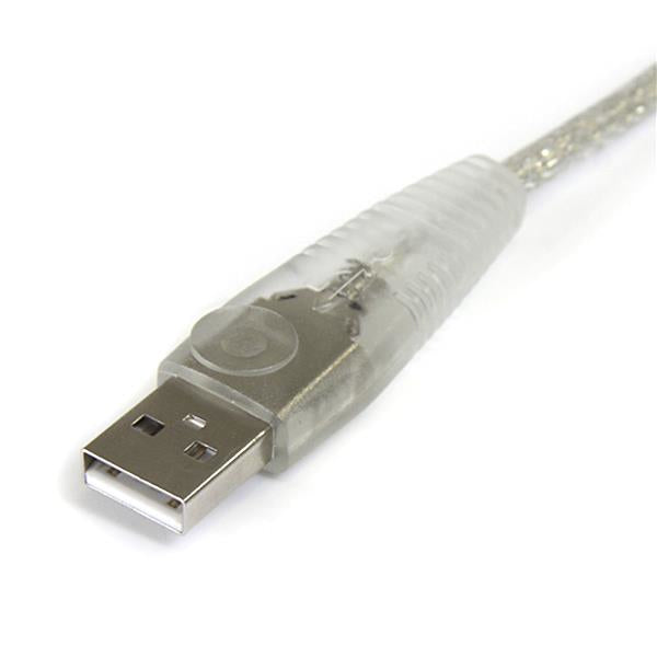 STARTECH .com 6 ft. Transparent USB 2.0 Cable A-B M/M USB cable 1,83 m (USB2HAB6T) - Cartouches Certifiees